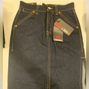 Levi's Type 1 Denim Pencil Skirt